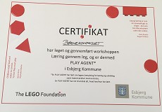LEGO sertifikat